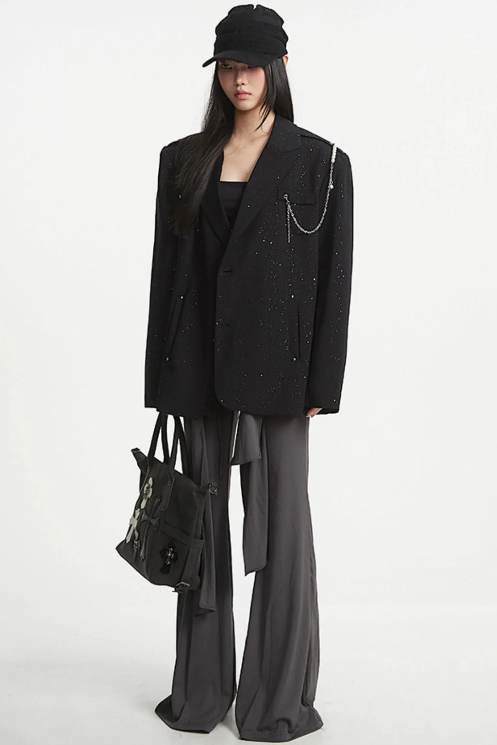 Strappy Flared Pants