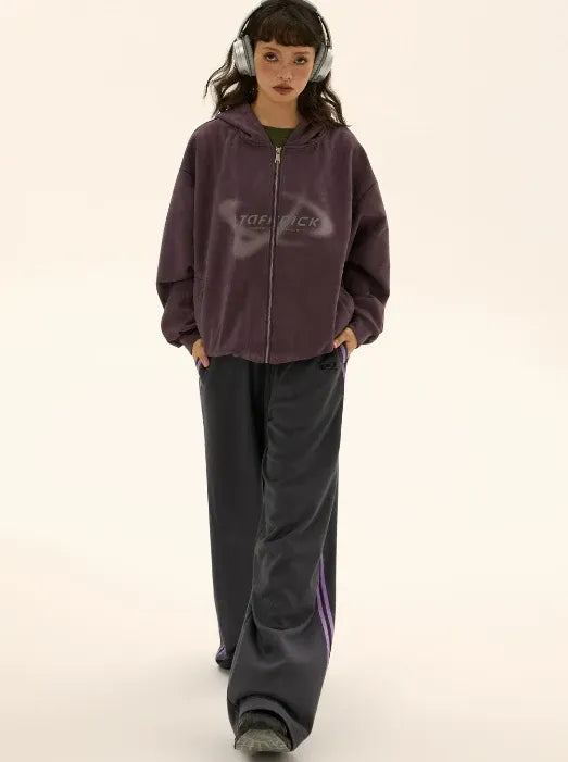 Double Line Loose Sports Pants