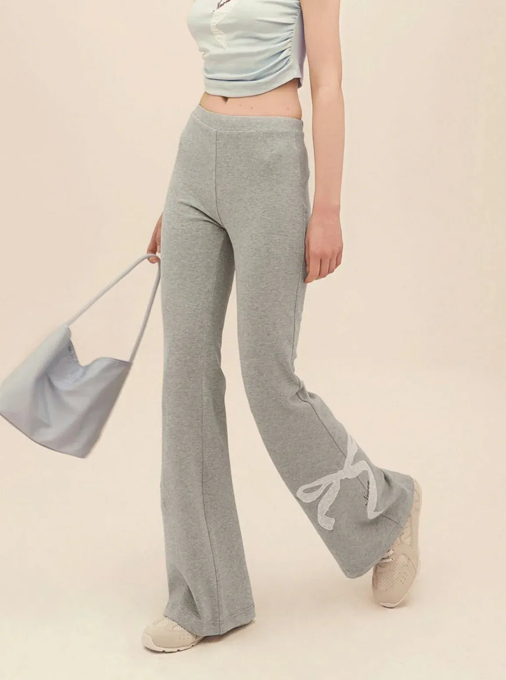 Retro Lace Patch Crop Set-Up