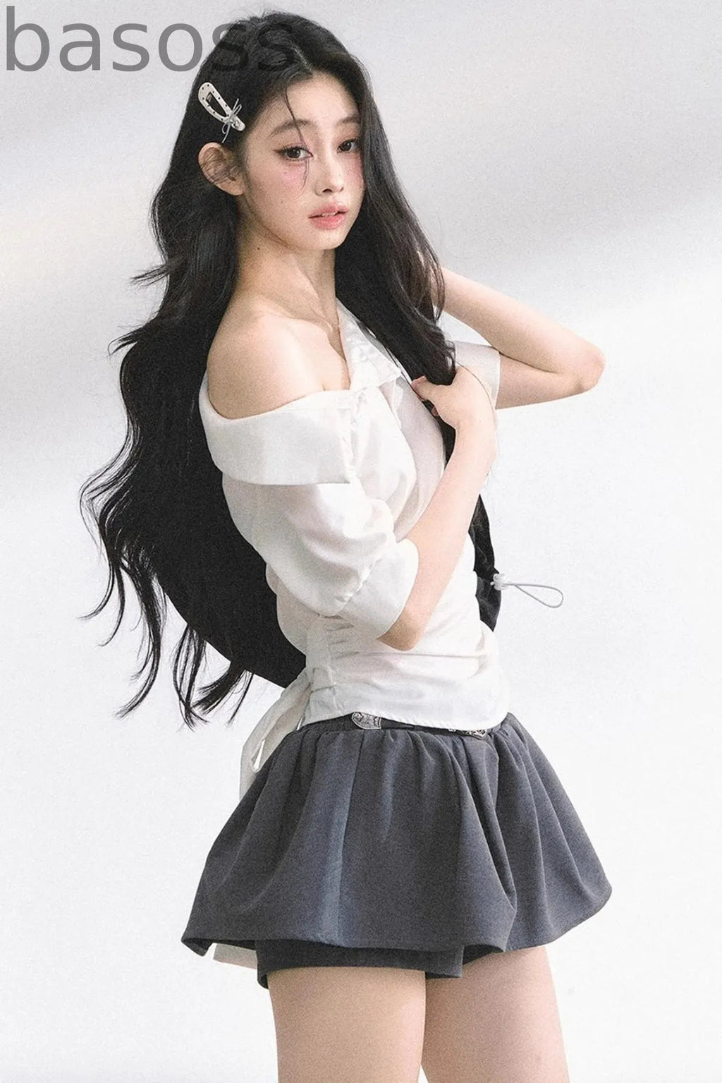 Slim White Tee