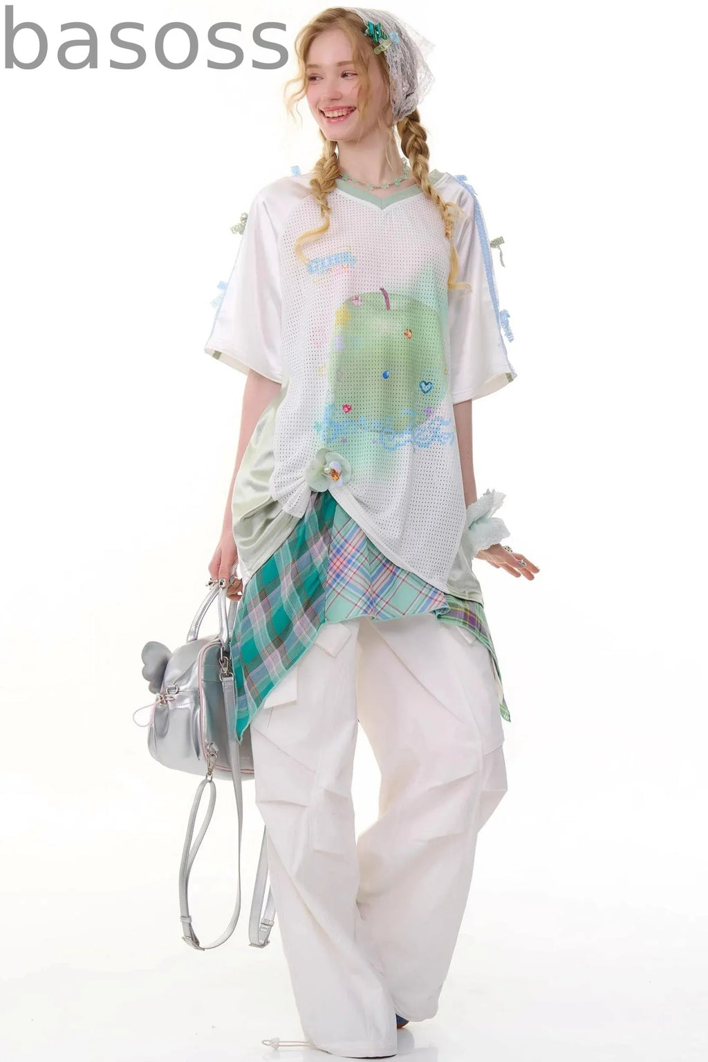 Summer Apple Print Tee