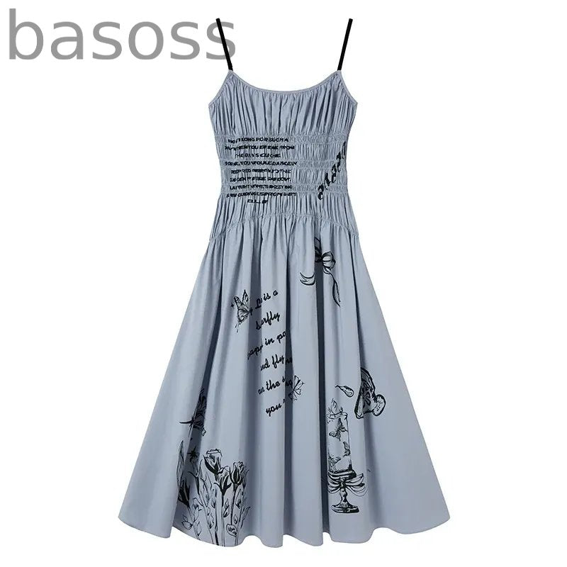 Waist Maxi Dress