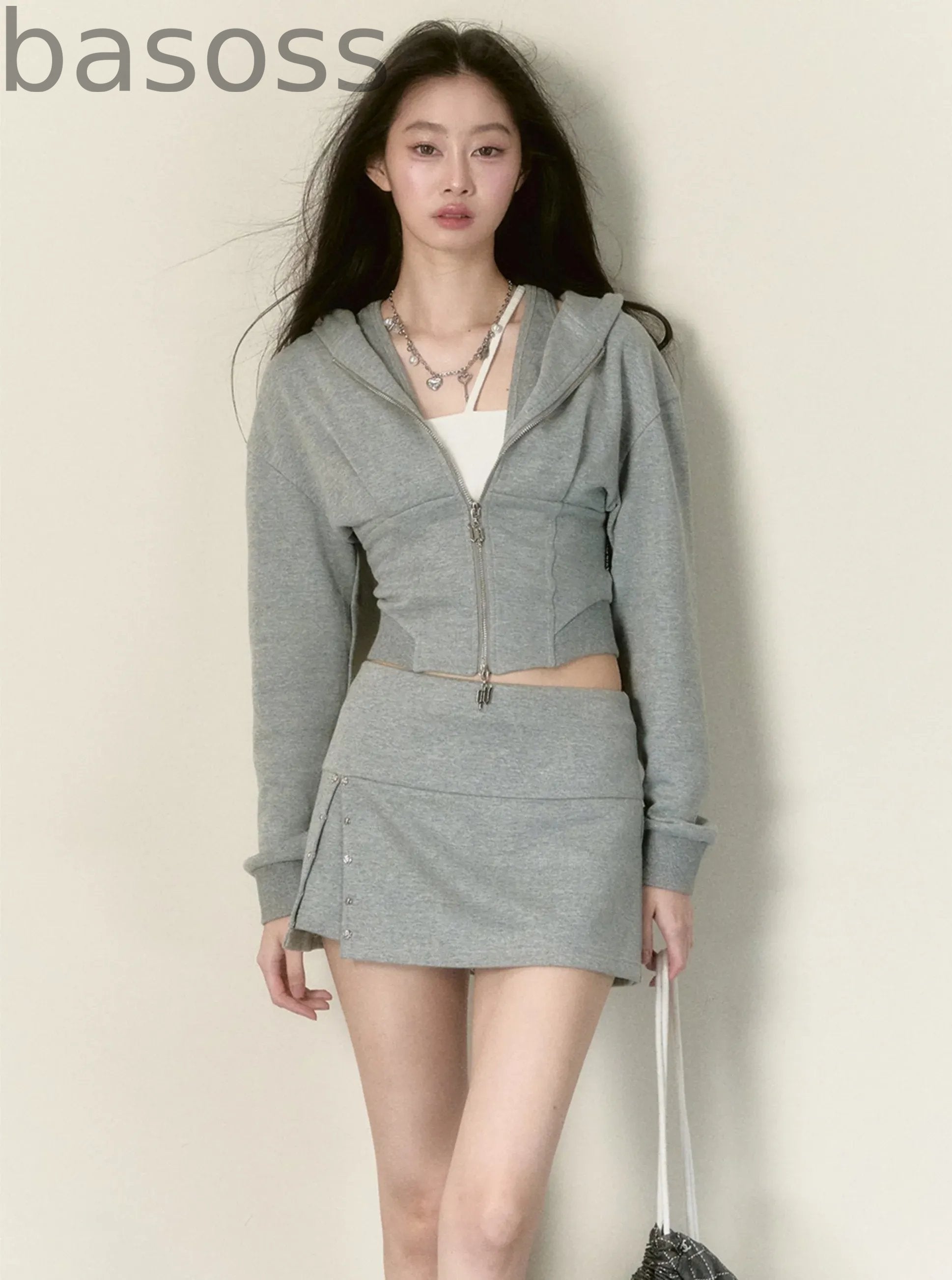 Autumn Hooded Two-Piece Set-Up