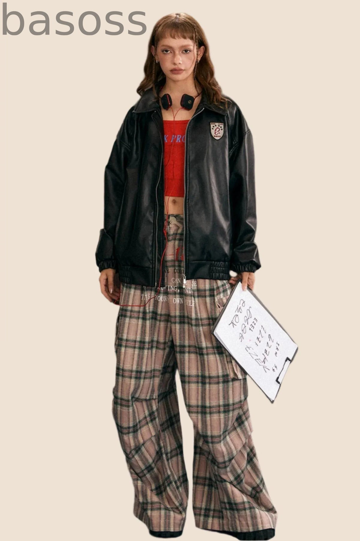 American Retro PU Biker Jacket