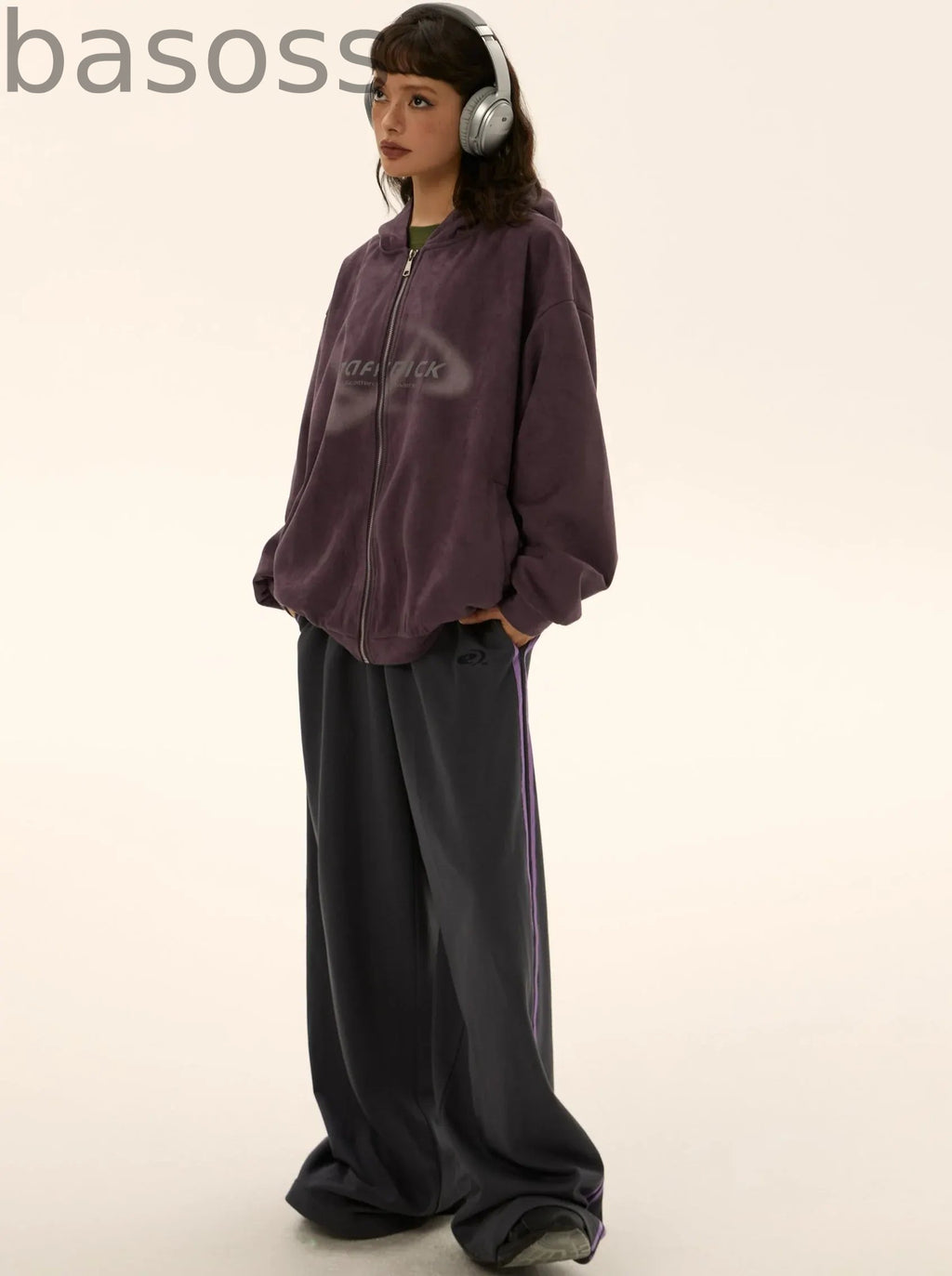 Double Line Loose Sports Pants