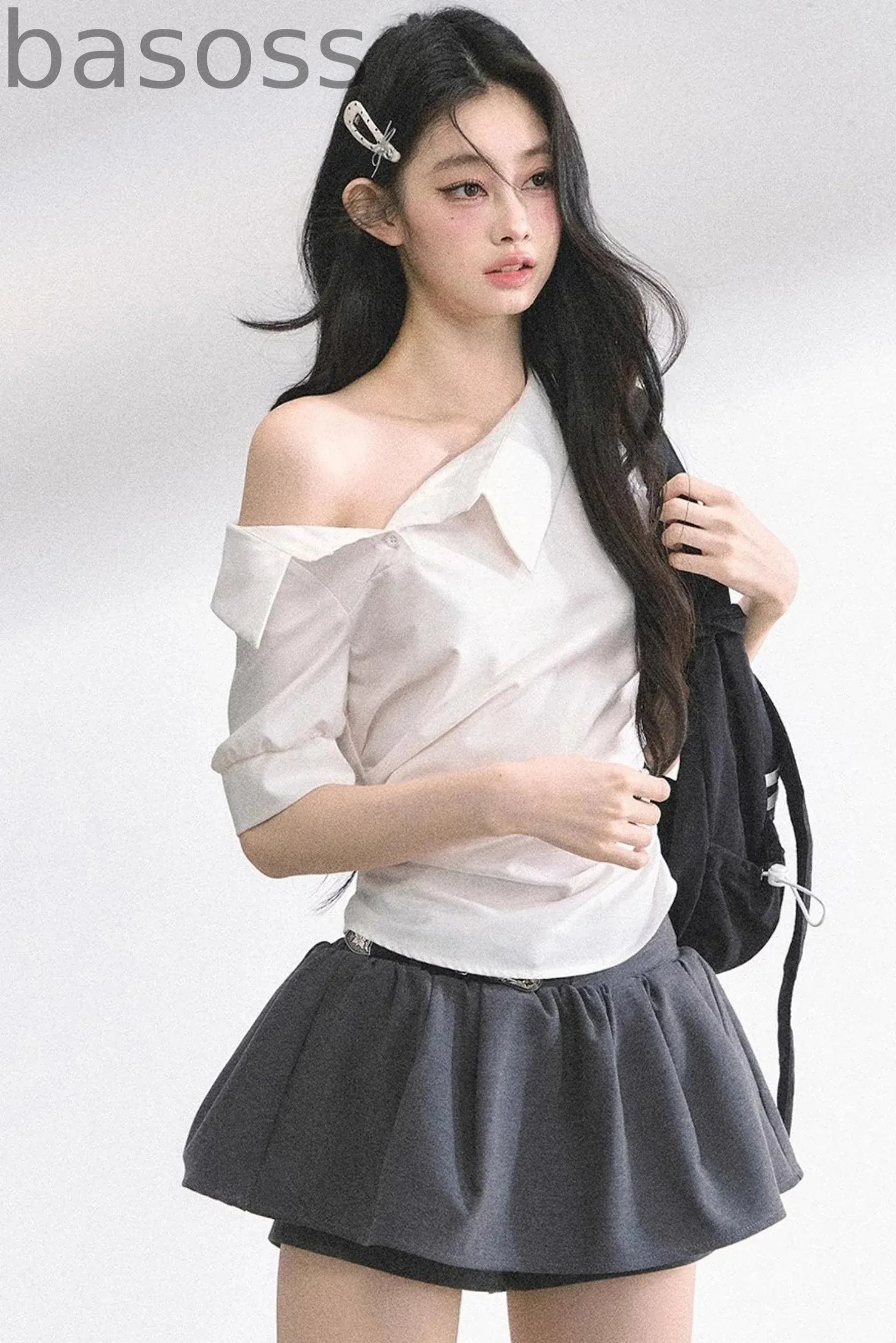 Slim White Tee