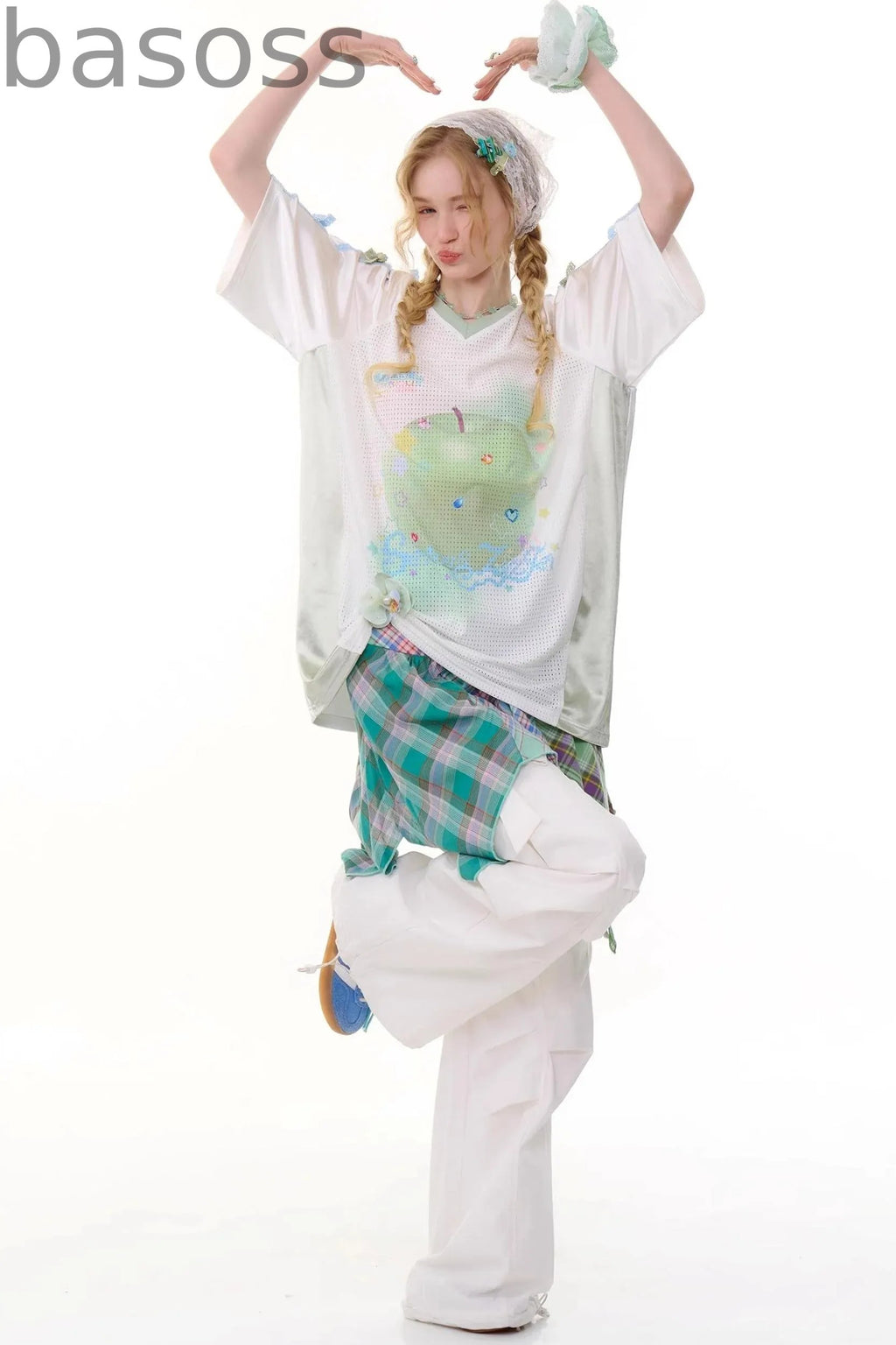 Summer Apple Print Tee