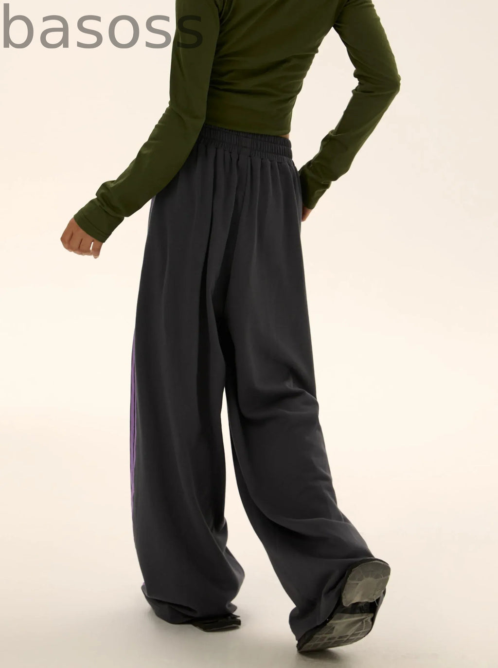 Double Line Loose Sports Pants