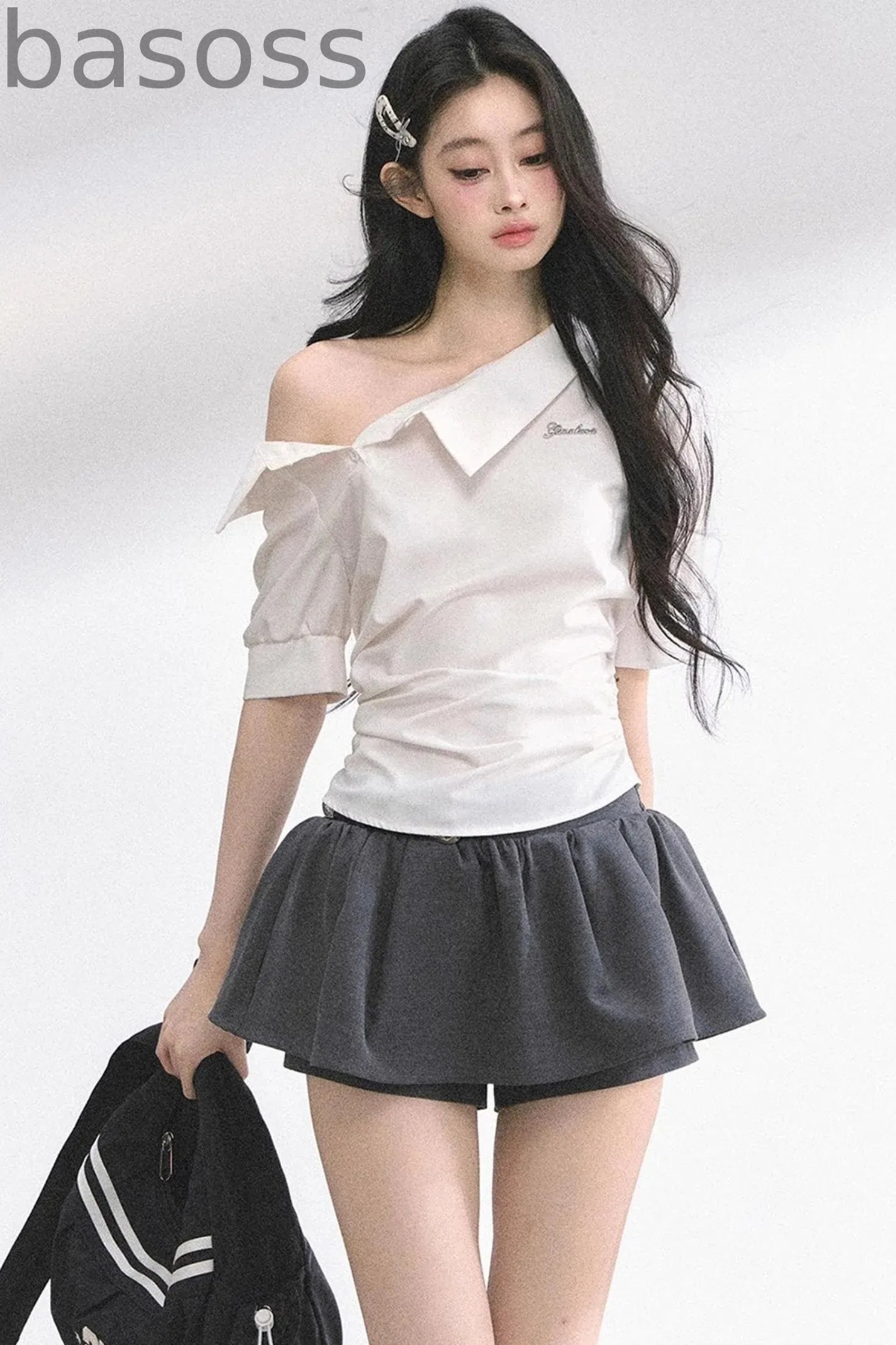 Slim White Tee