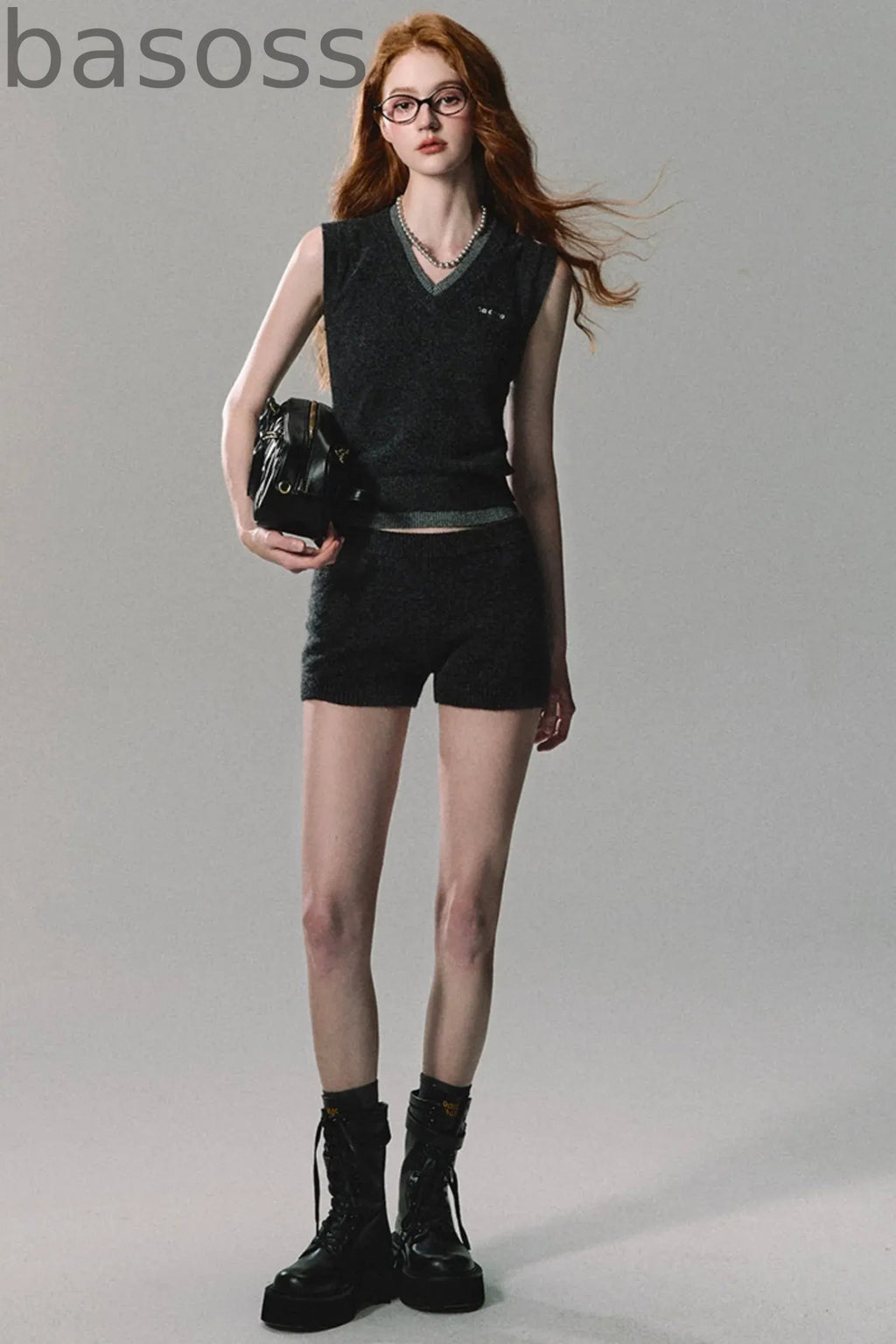 Miu Sense Knitted Cardigan Set-Up