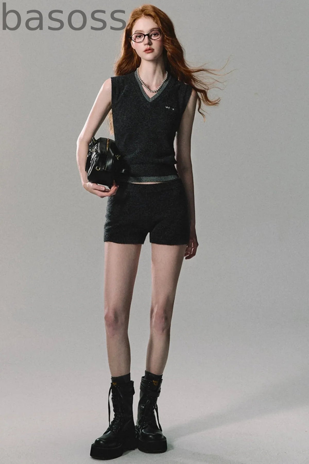 Miu Sense Knitted Cardigan Set-Up