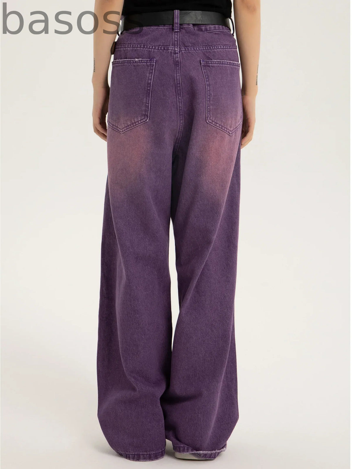 Vintage Loose Straight Wide Jeans