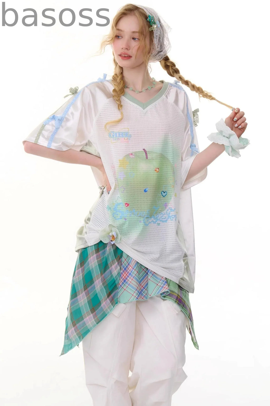 Summer Apple Print Tee