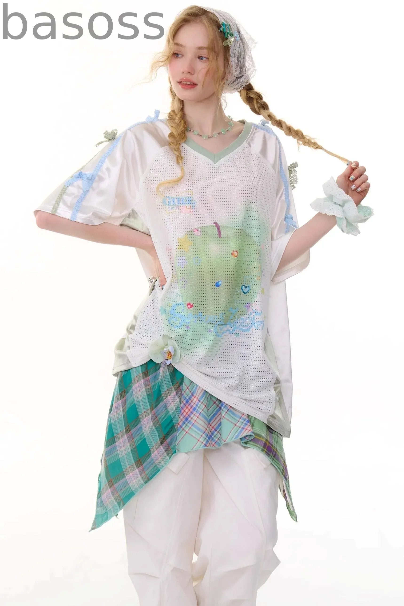 Summer Apple Print Tee