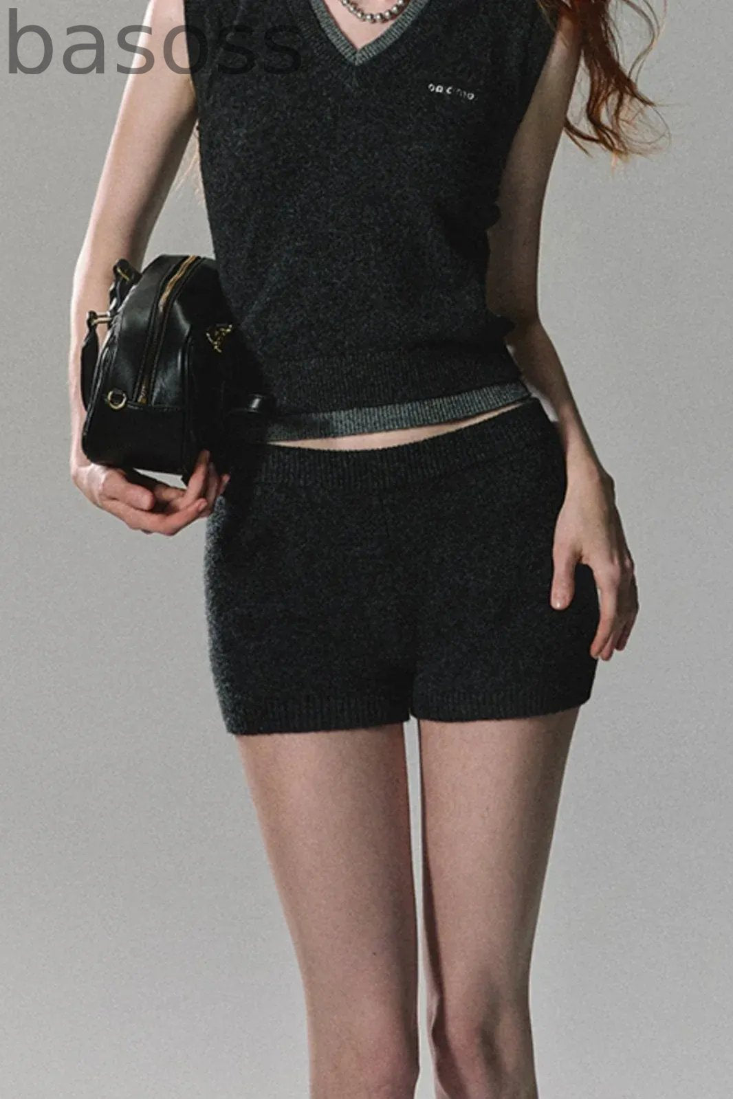 Miu Sense Knitted Cardigan Set-Up