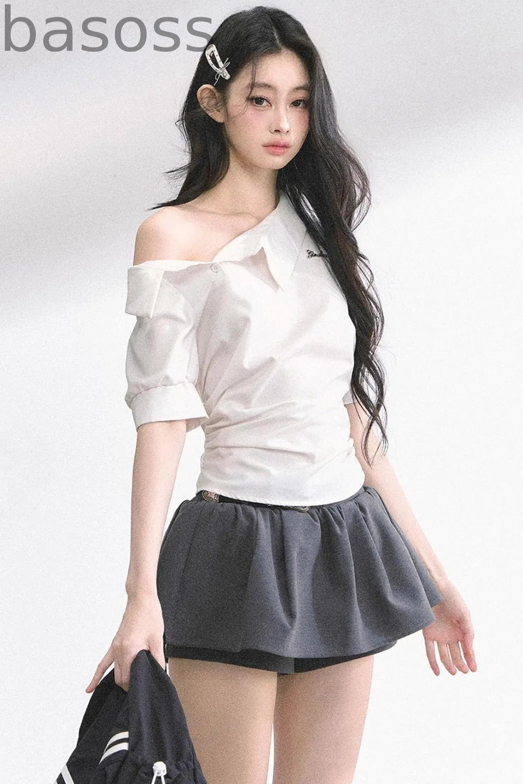 Slim White Tee