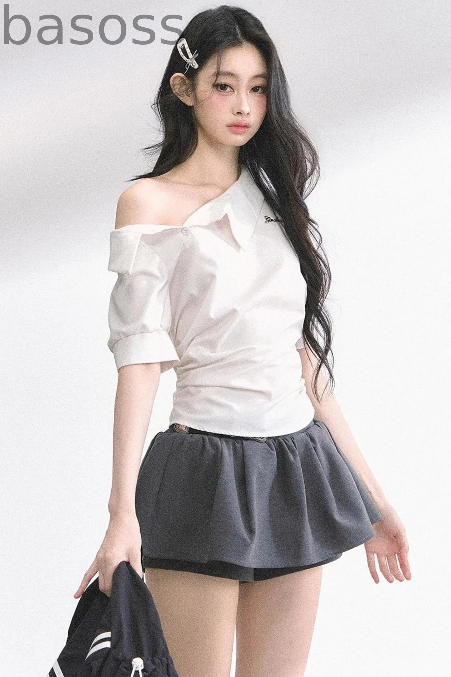 Slim White Tee