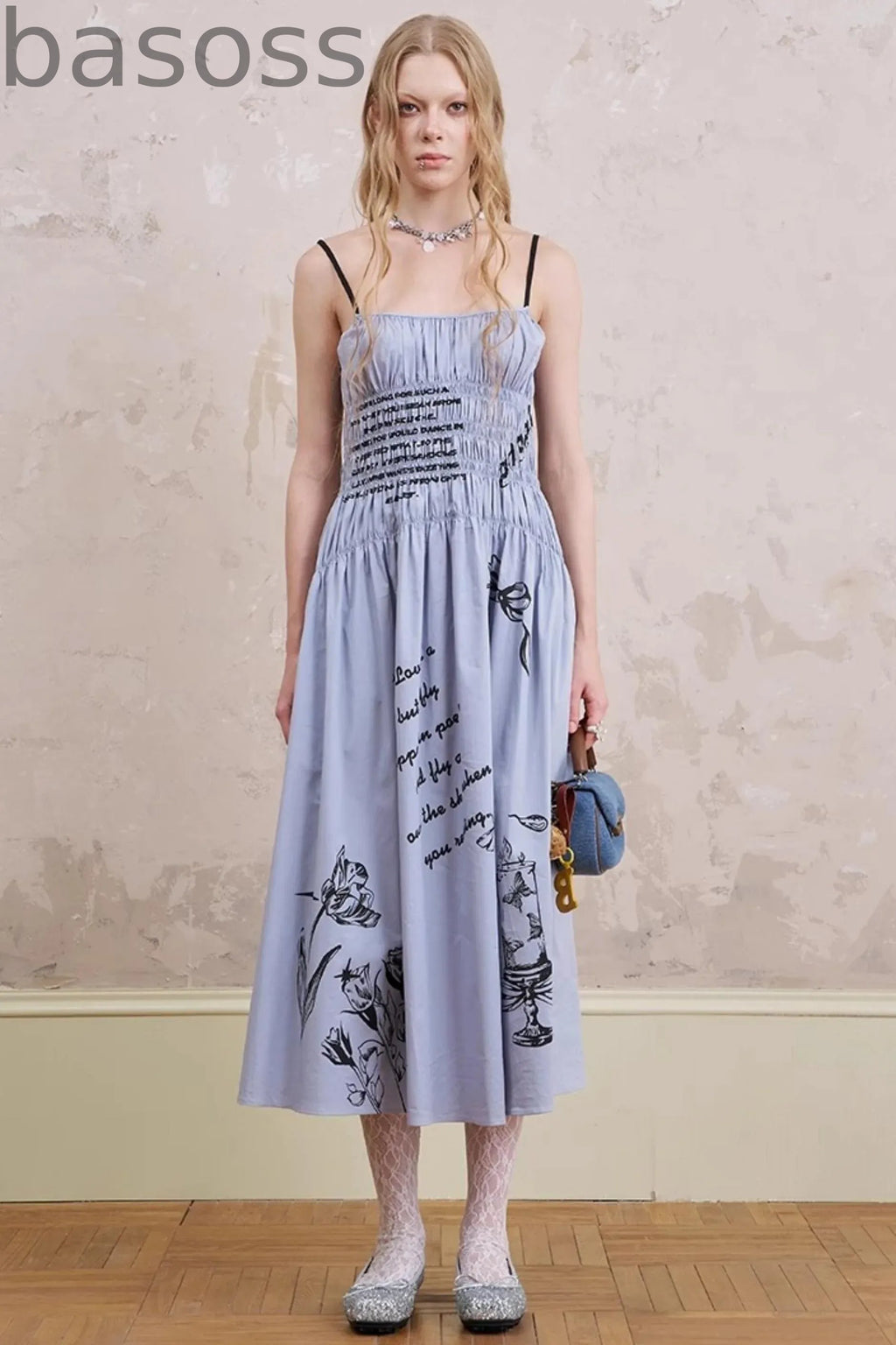 Waist Maxi Dress