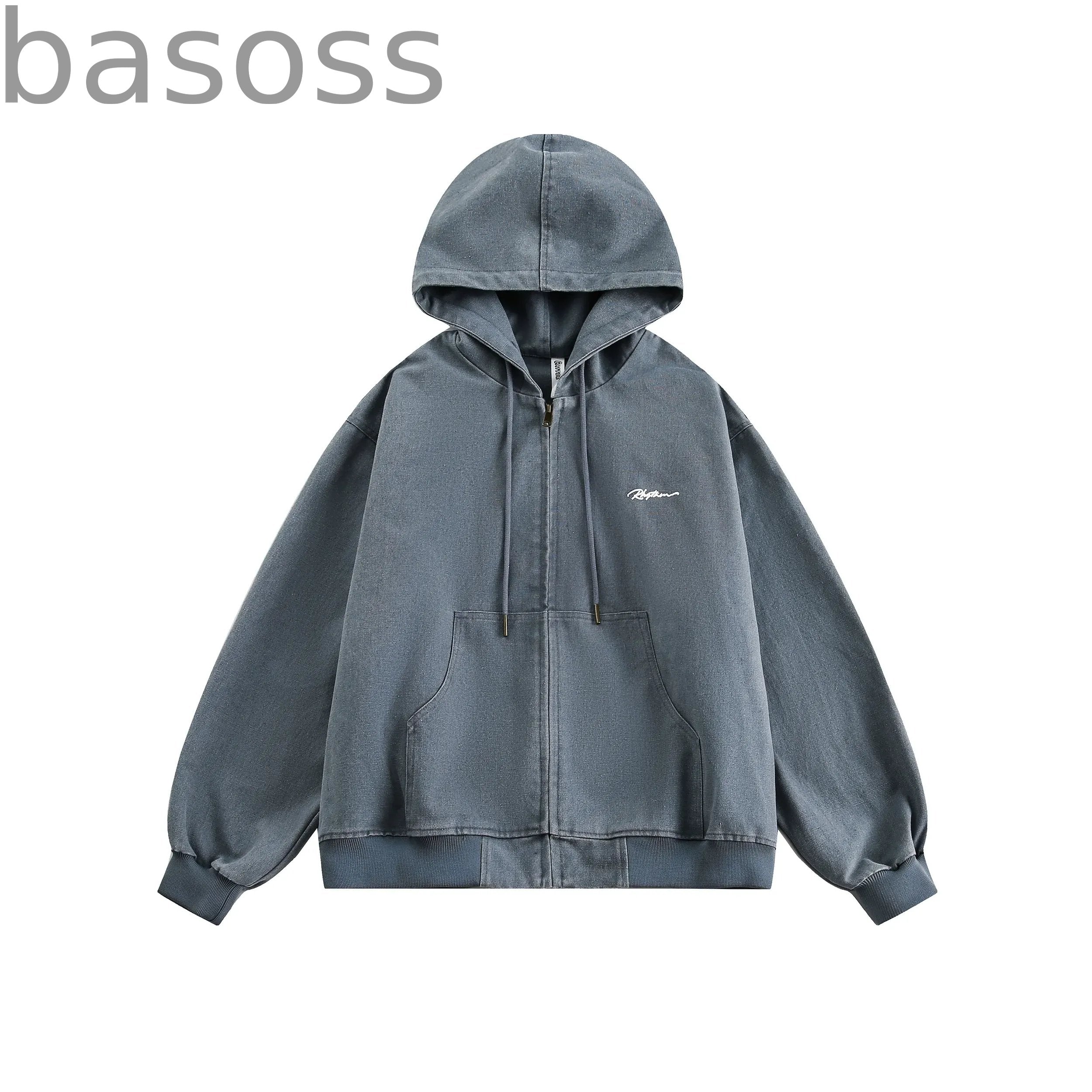 Hooded Retro Distressed Jacket