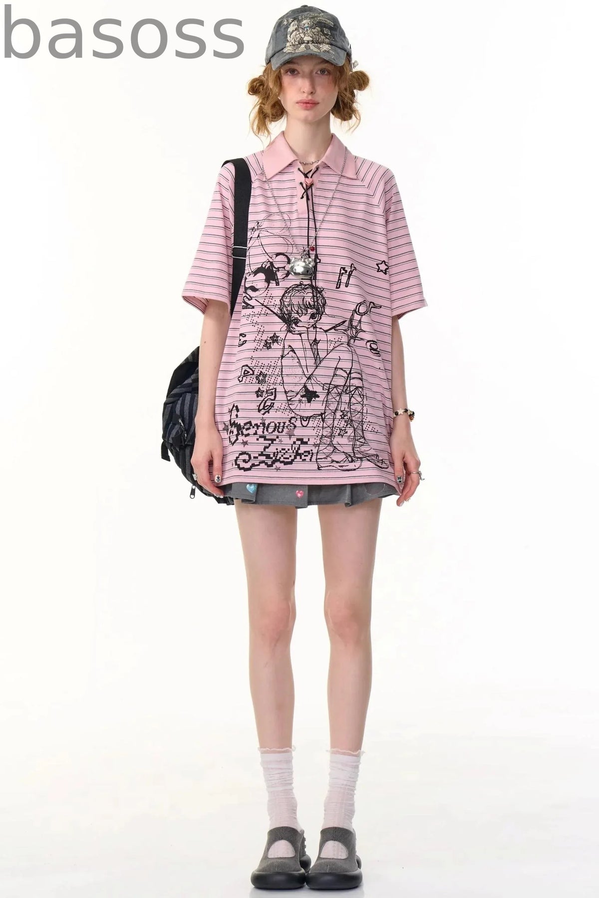 Animal Pleated Skirt