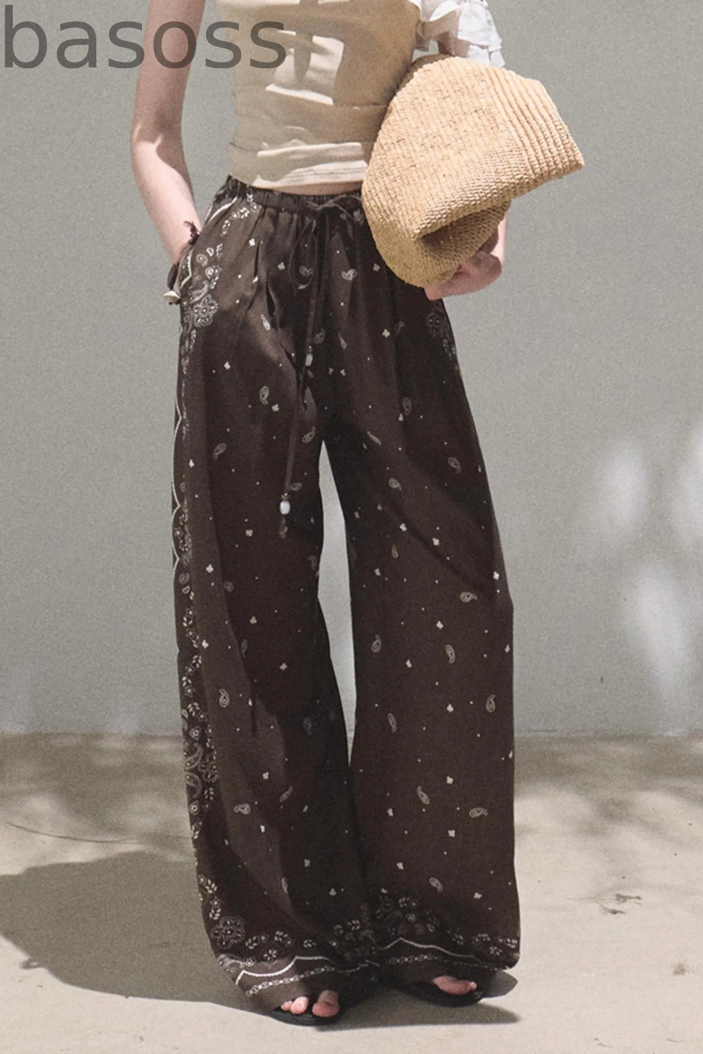 Bohemian Breeze Linen Pants