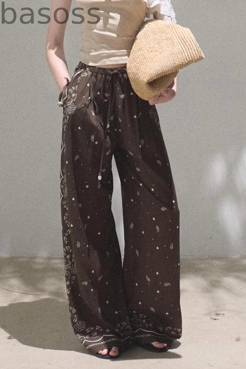 Bohemian Breeze Linen Pants