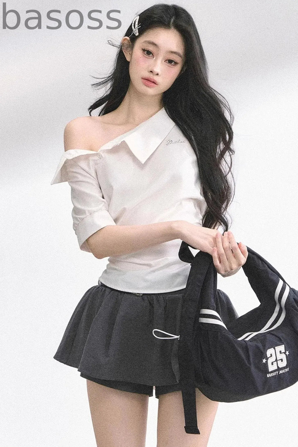 Slim White Tee