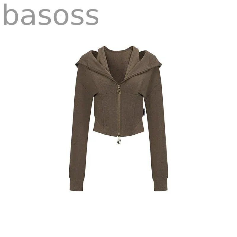 Autumn Hooded Two-Piece Set-Up