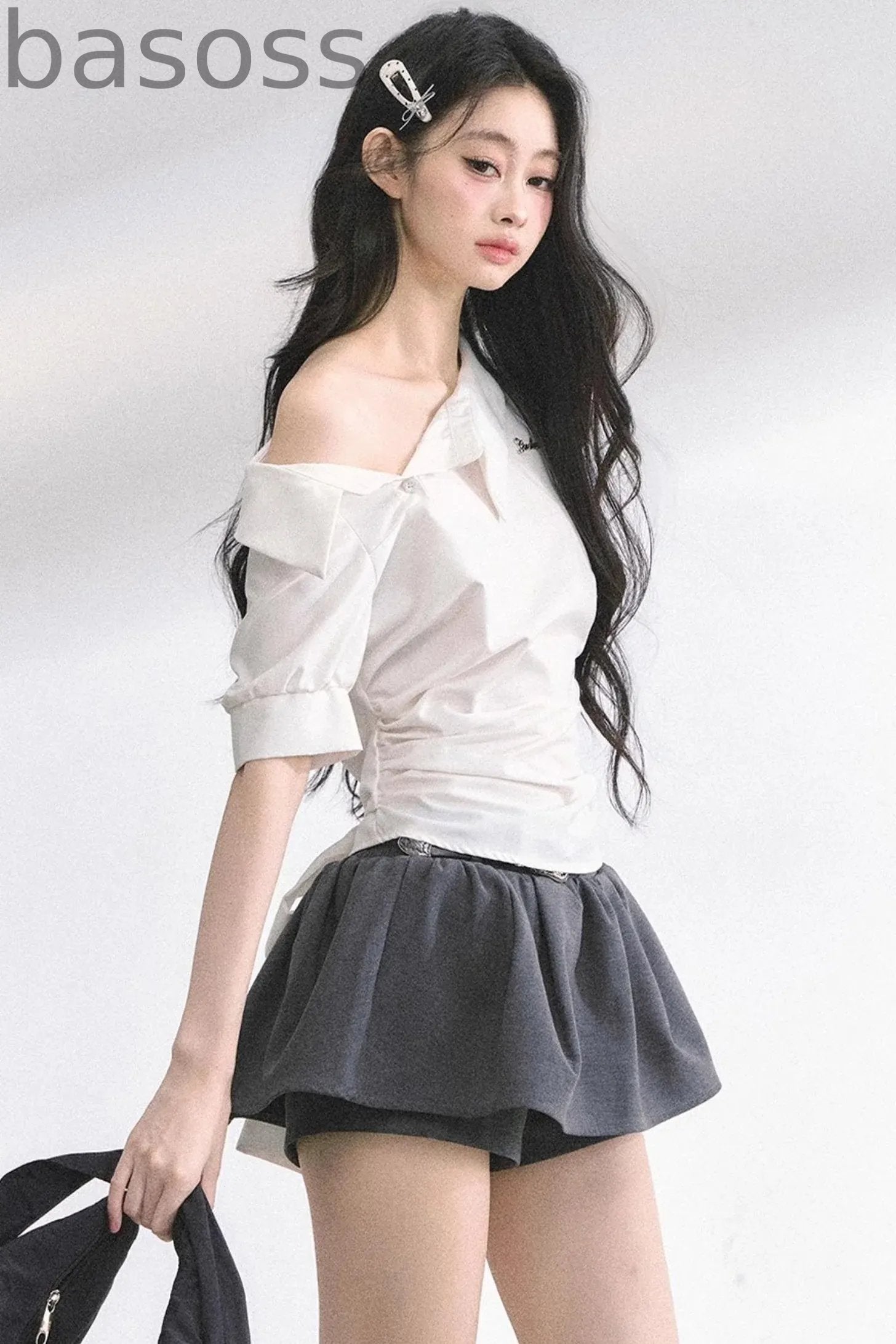 Slim White Tee