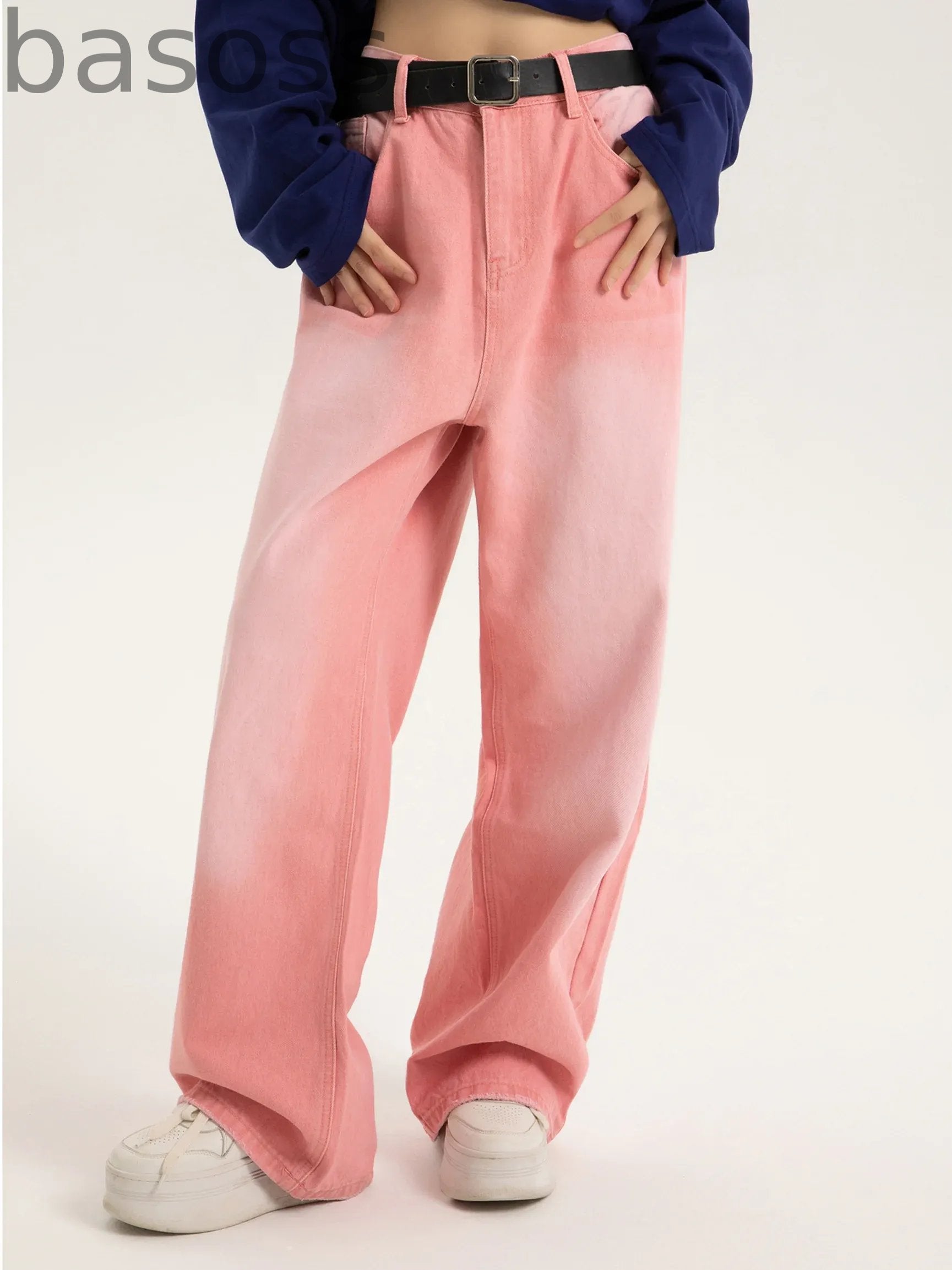 Vintage Loose Straight Wide Jeans