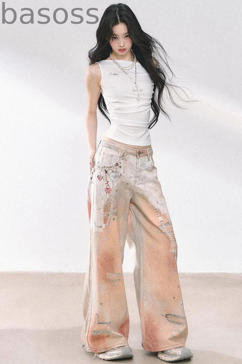 Shoulder-Baring Slim Crop T-Shirt