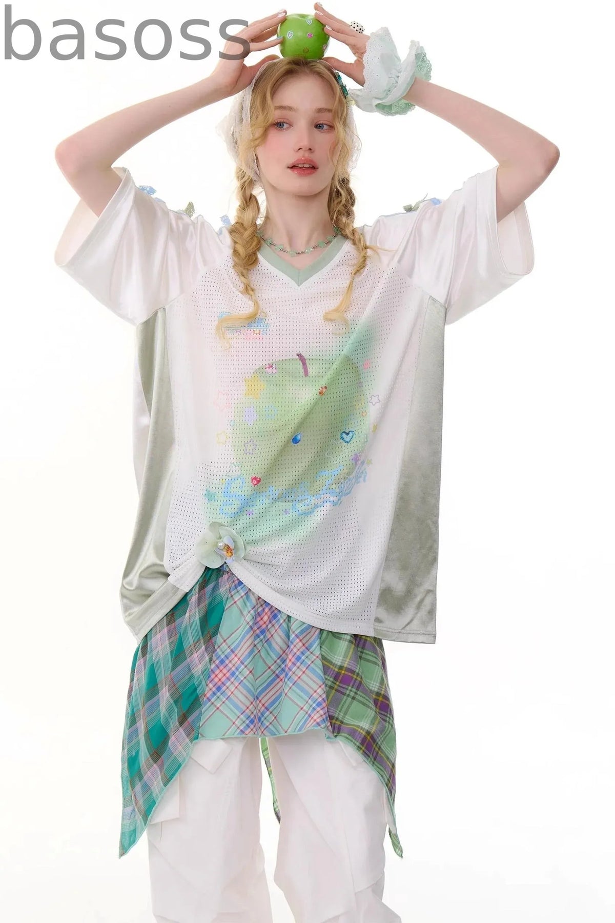 Summer Apple Print Tee