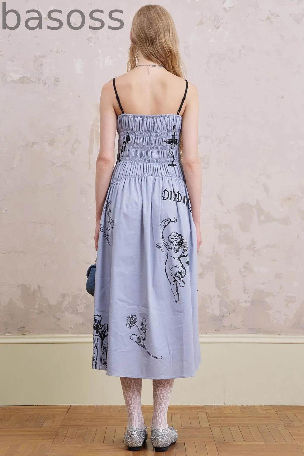 Waist Maxi Dress