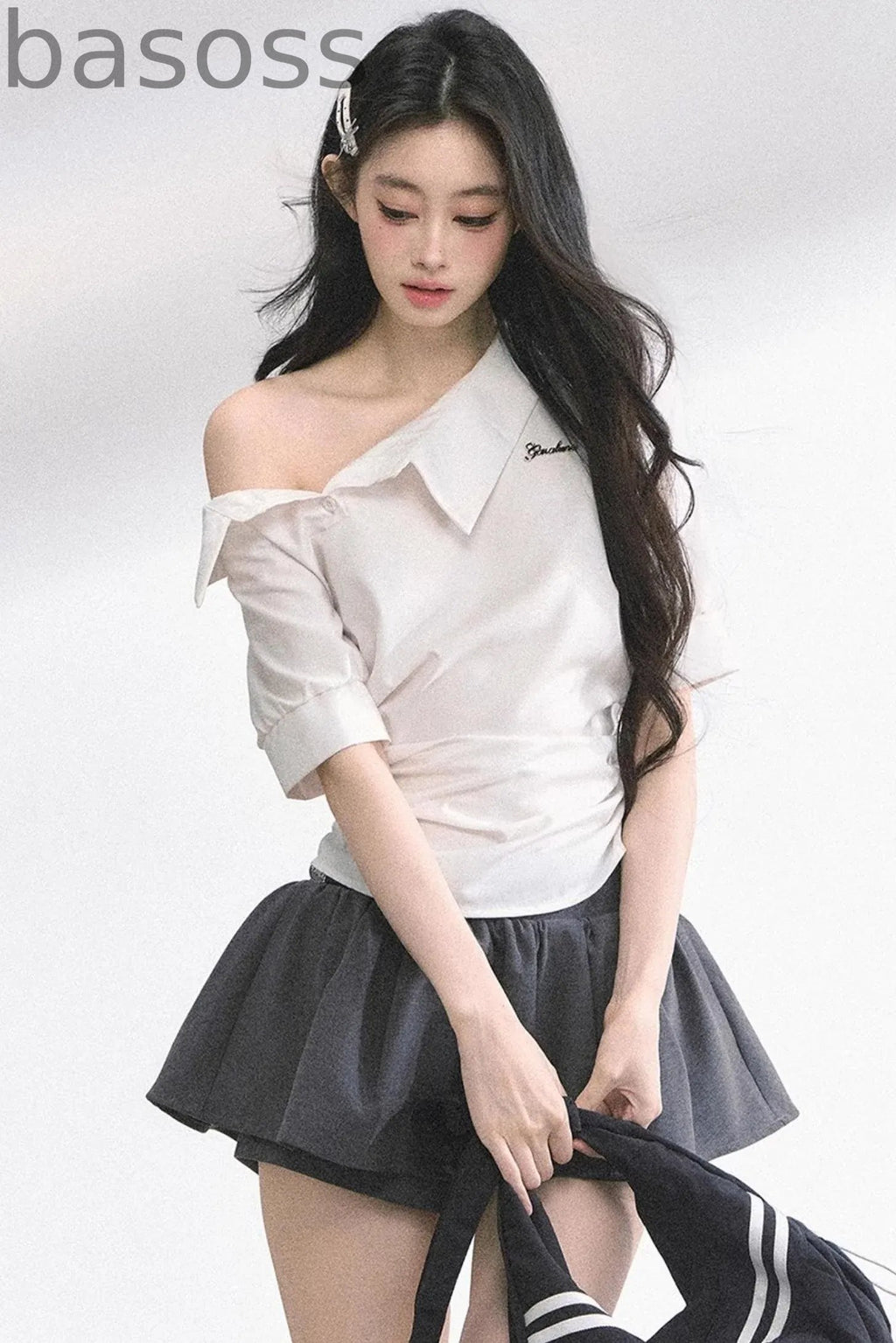 Slim White Tee