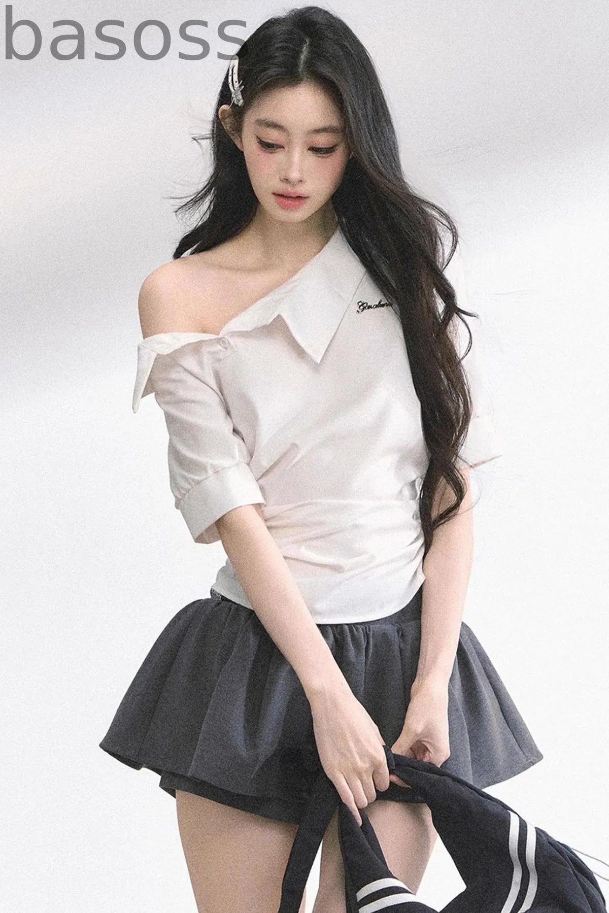 Slim White Tee