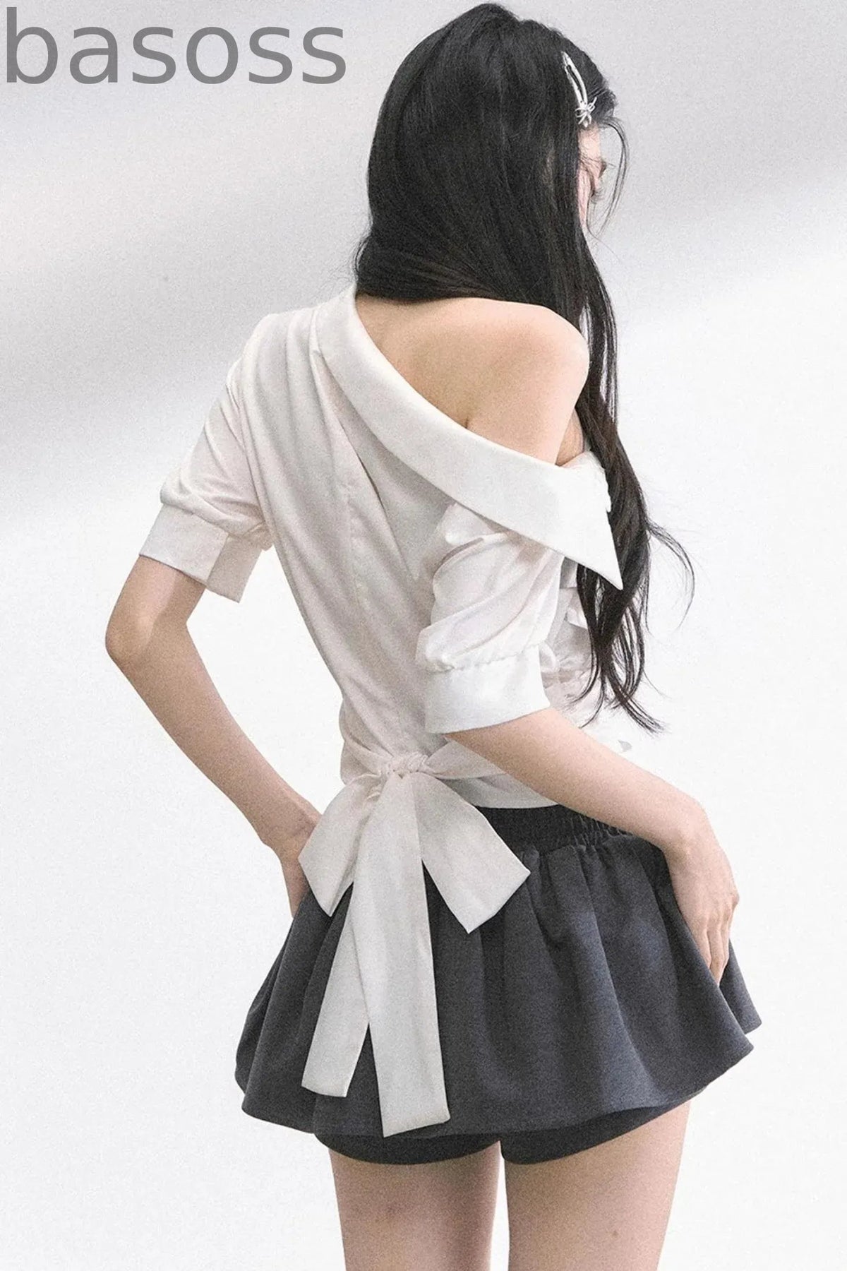 Slim White Tee