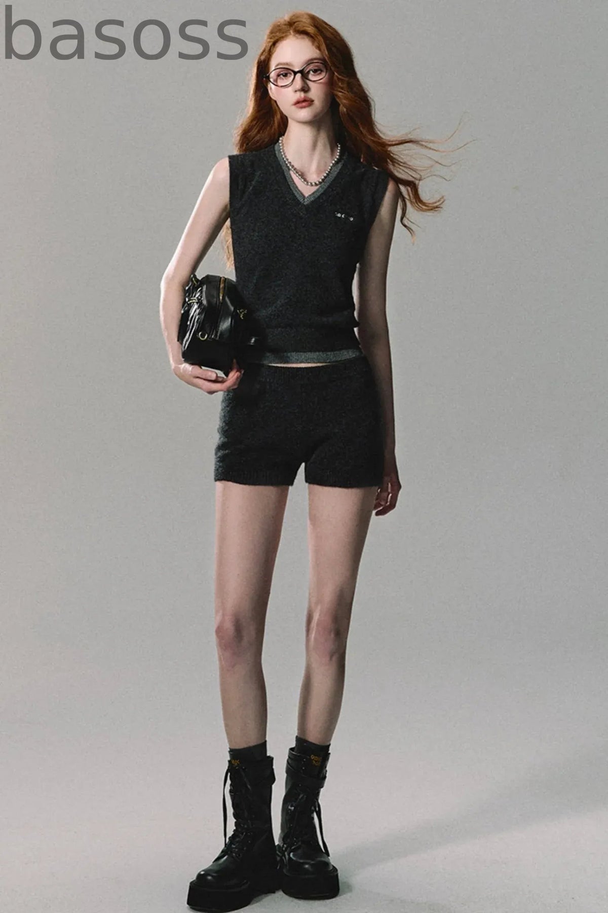 Miu Sense Knitted Cardigan Set-Up