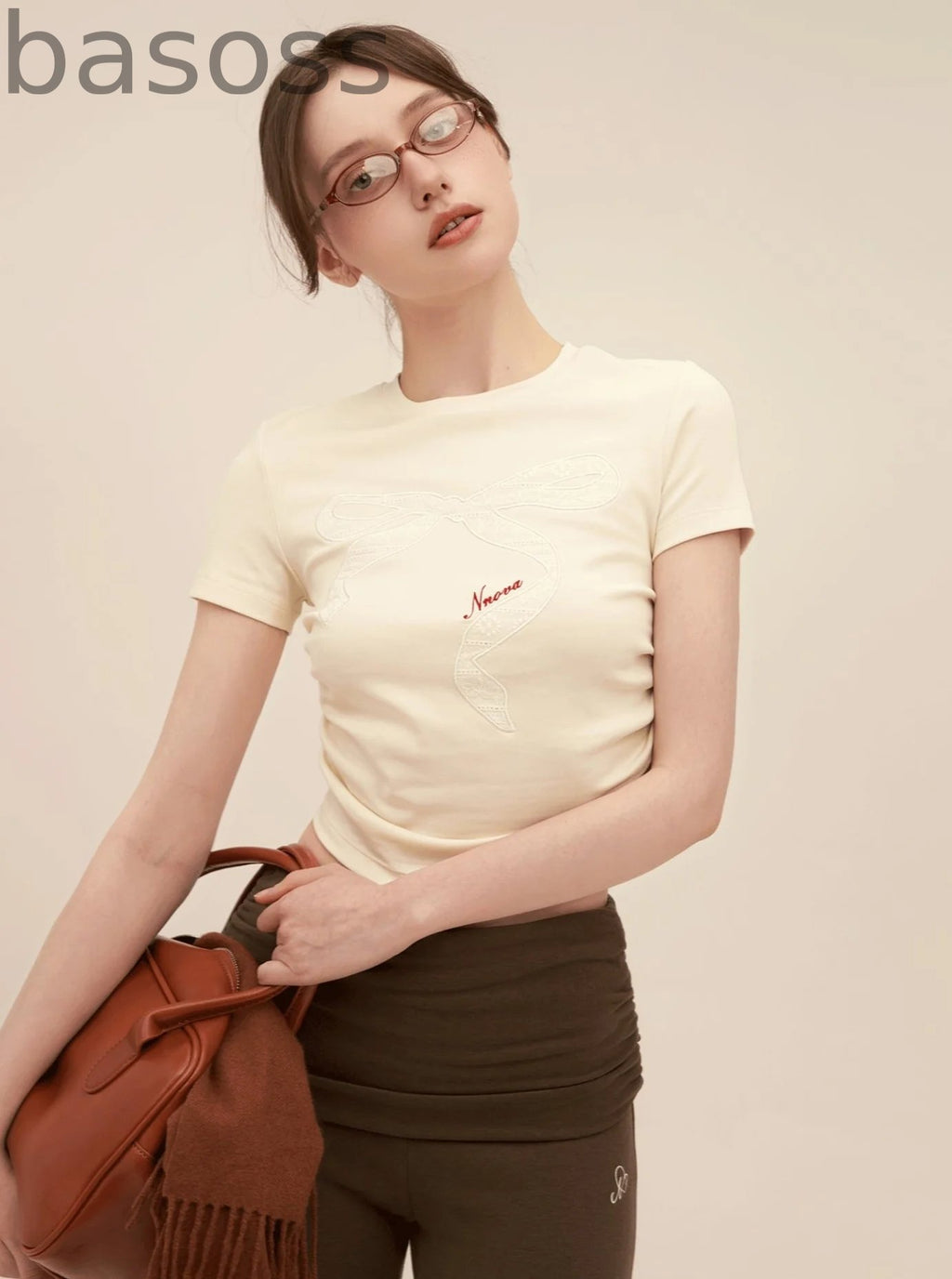 Retro Lace Patch Crop Set-Up