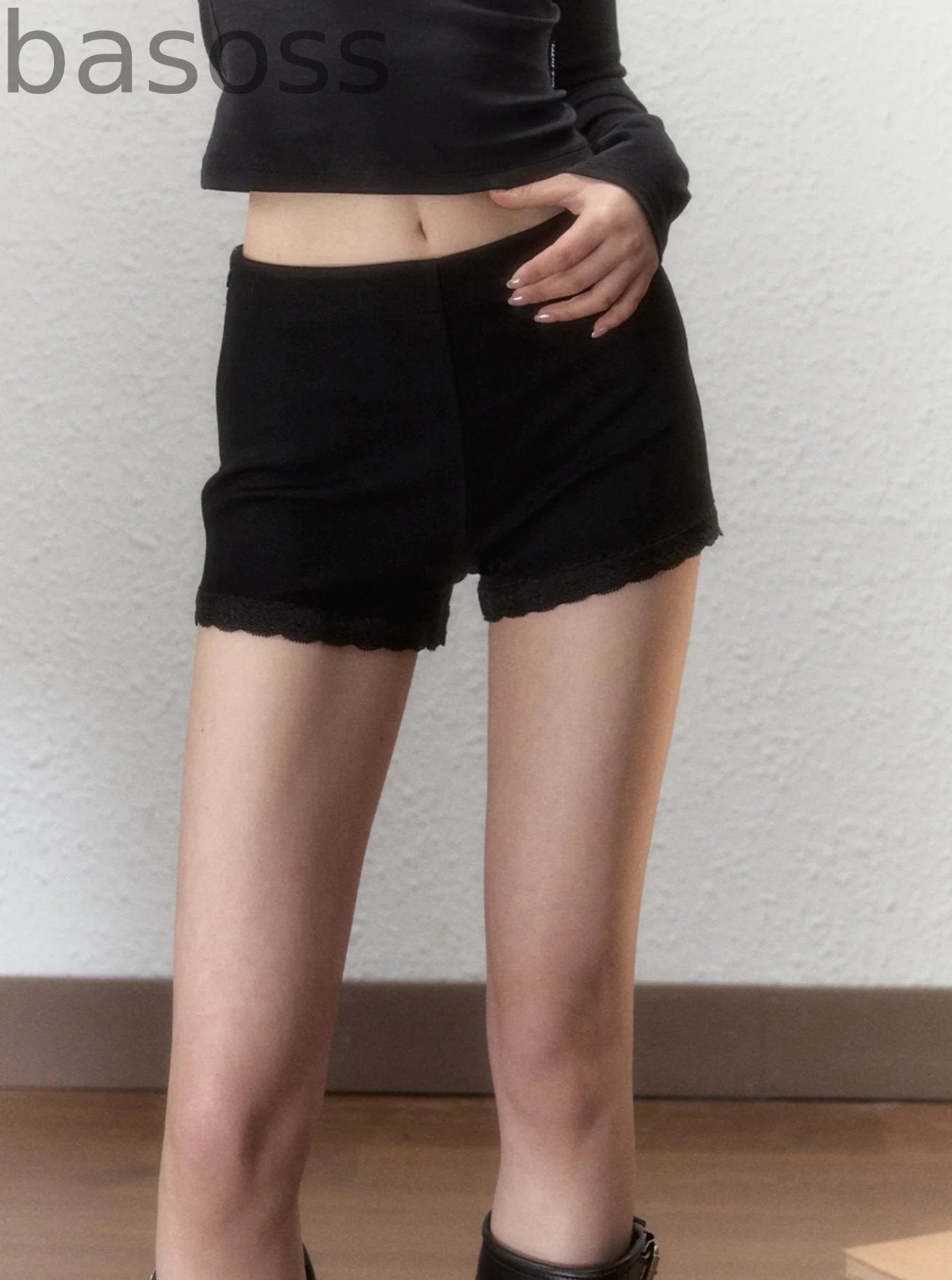 Industrial Strap Bow A-Line Skirt Set
