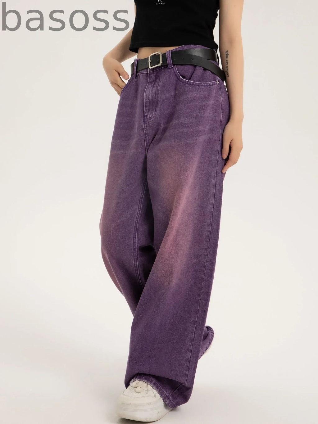 Vintage Loose Straight Wide Jeans
