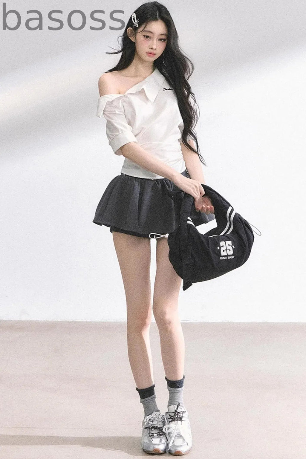 Slim White Tee