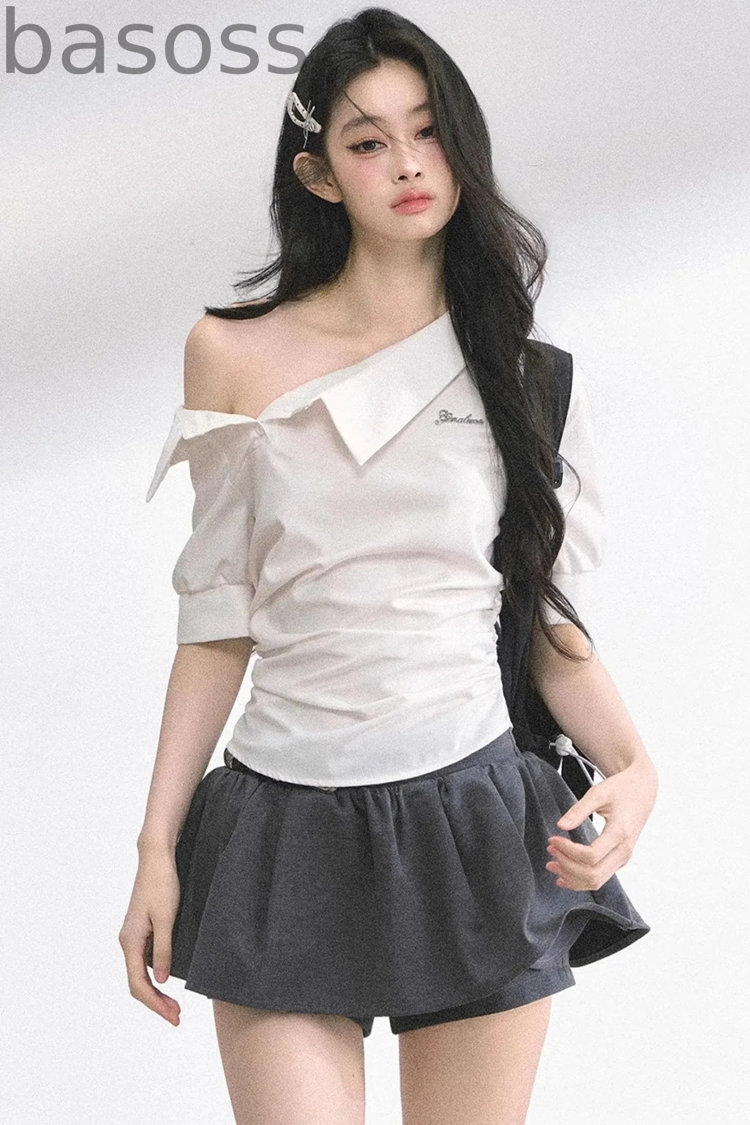Slim White Tee