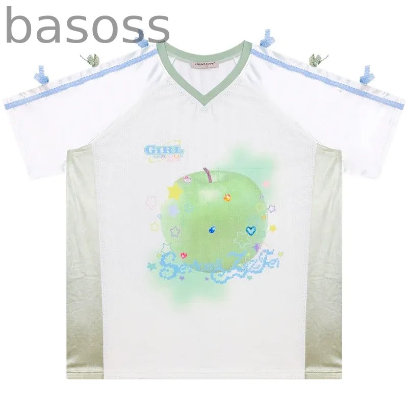 Summer Apple Print Tee