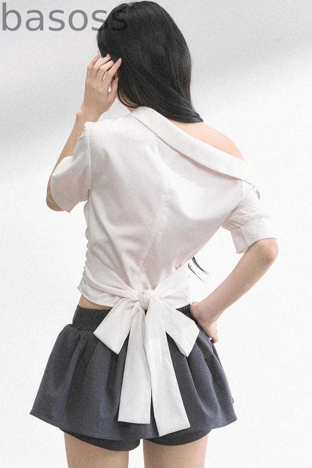 Slim White Tee