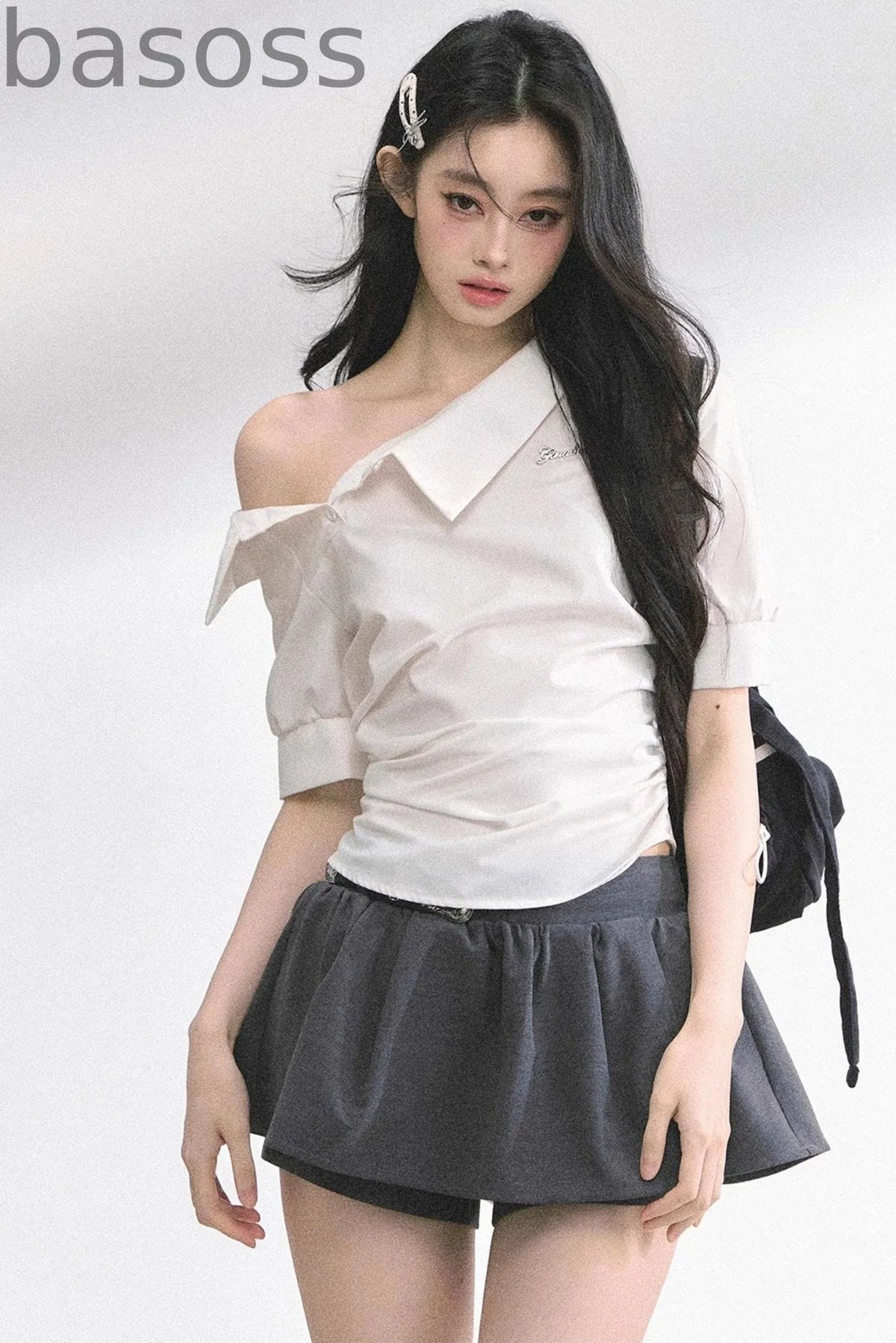 Slim White Tee