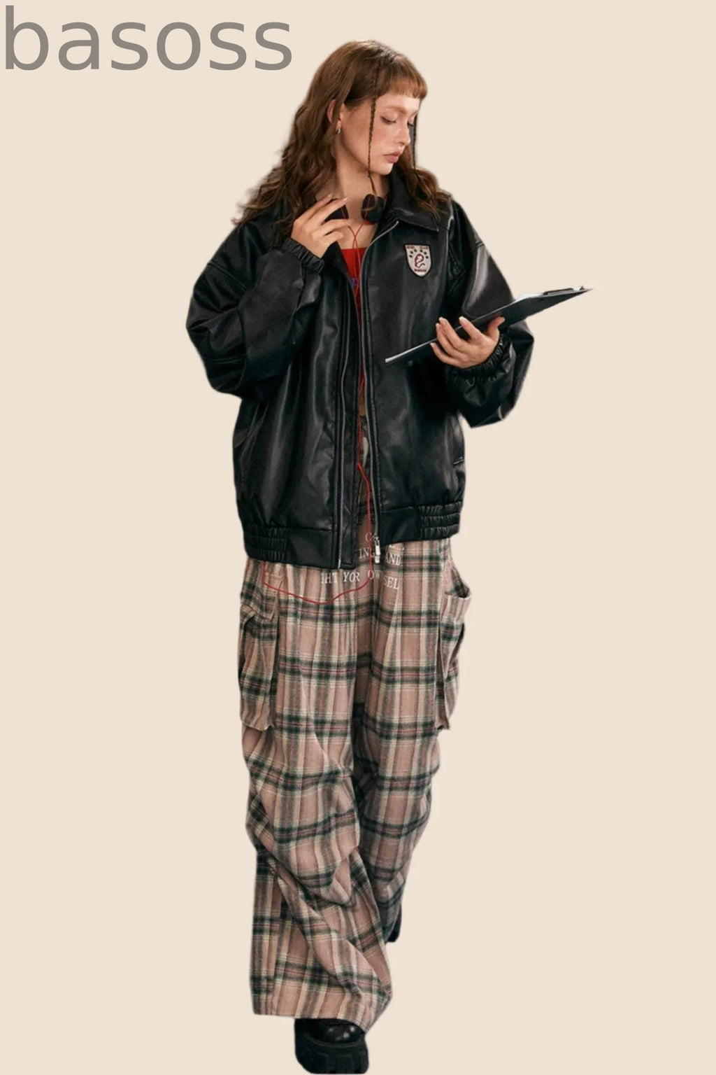 American Retro PU Biker Jacket