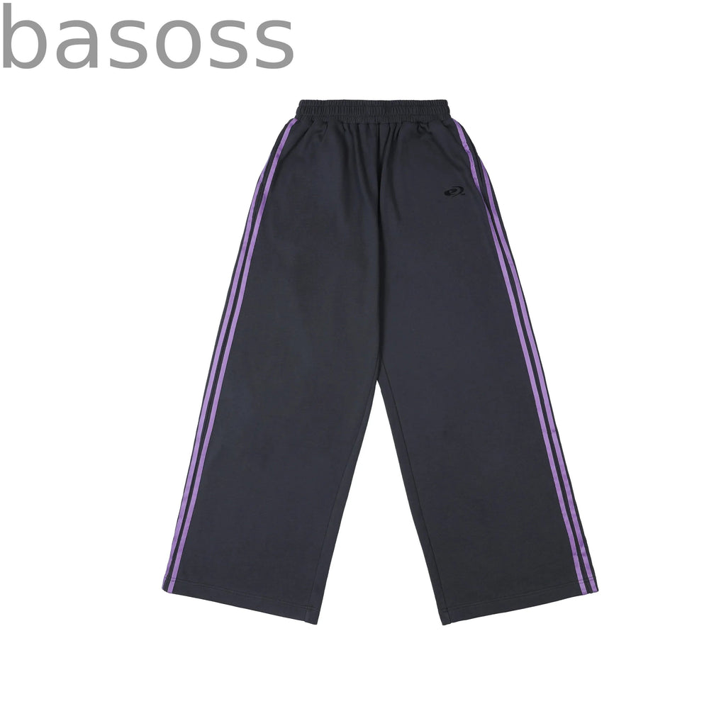 Double Line Loose Sports Pants