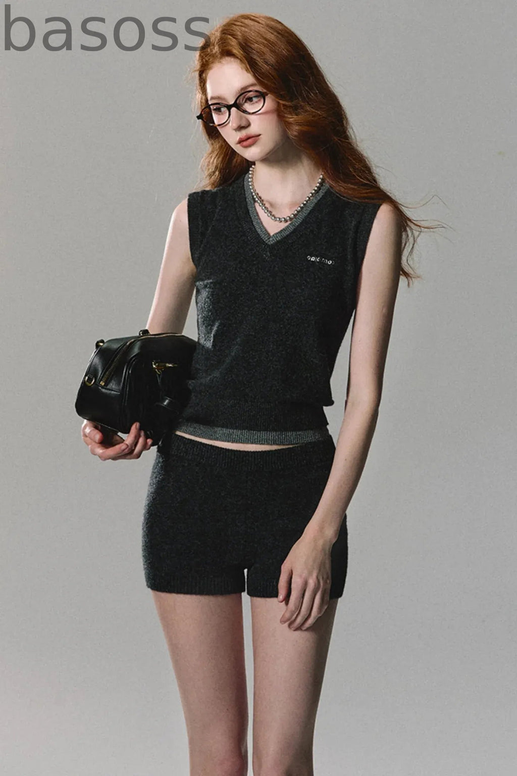 Miu Sense Knitted Cardigan Set-Up