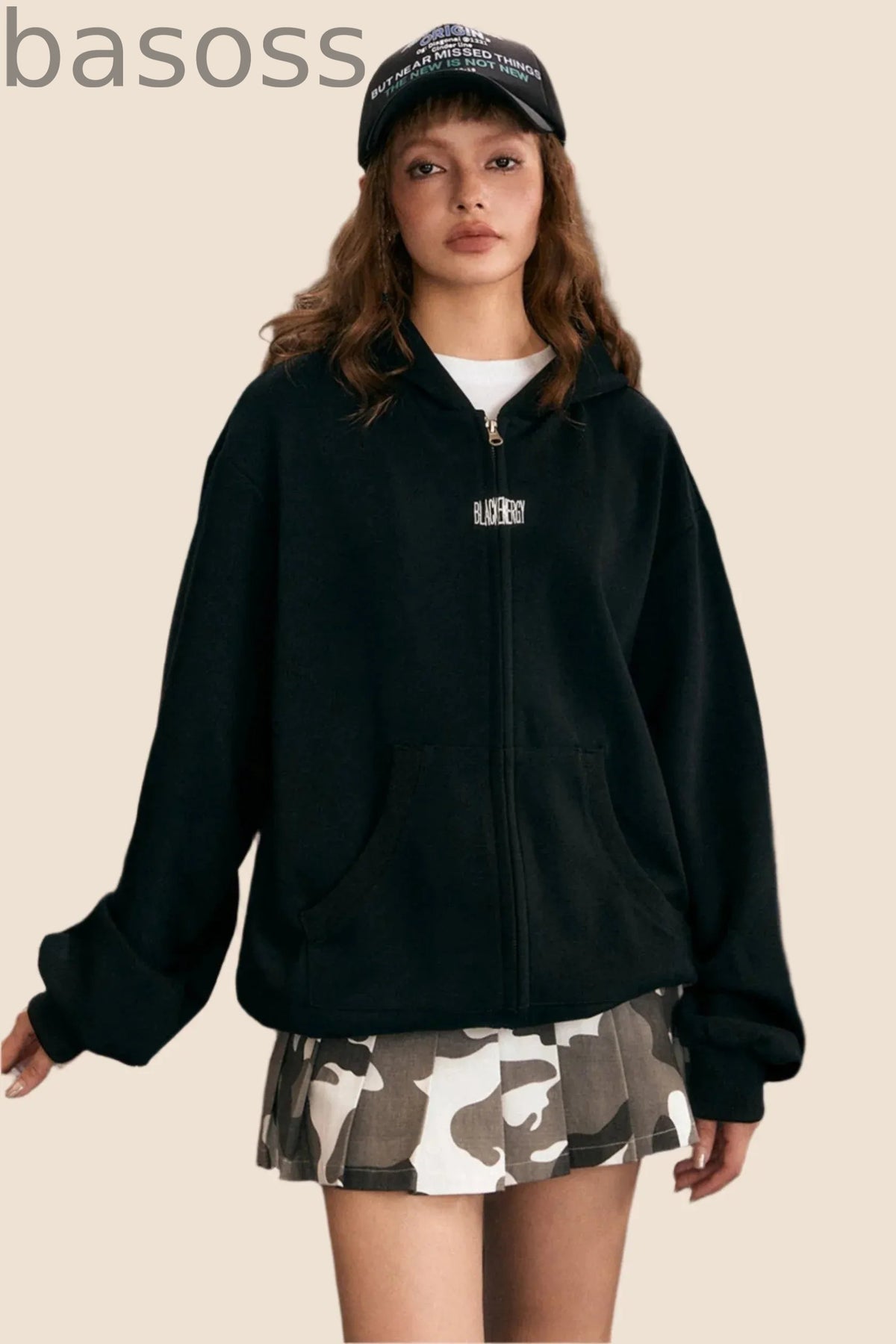 Dopamine Yellow Zipper Sweatshirt Jacket