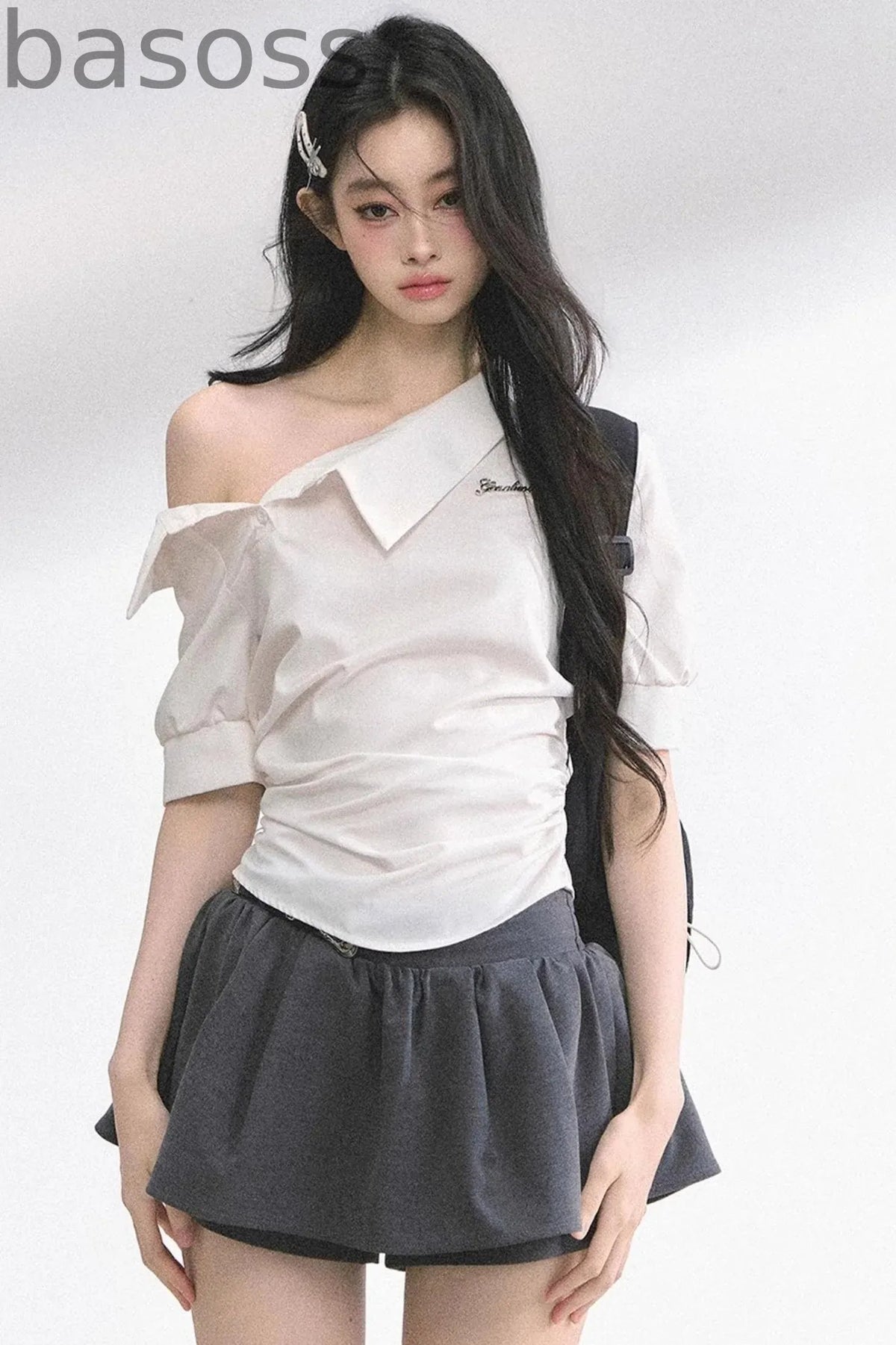 Slim White Tee